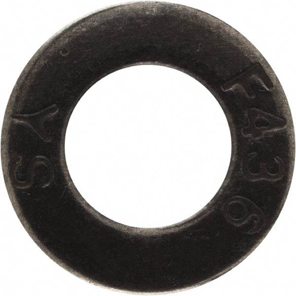 Value Collection - 5/16" Screw, Grade SAE 1035-1050 Steel Structural Flat Washer - 11/32" ID x 11/16" OD, Plain Finish - Eagle Tool & Supply