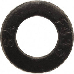 Value Collection - 5/16" Screw, Grade SAE 1035-1050 Steel Structural Flat Washer - 11/32" ID x 11/16" OD, Plain Finish - Eagle Tool & Supply