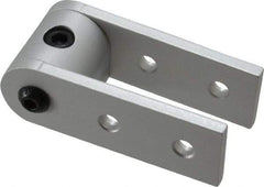 80/20 Inc. - 3" High, Open Shelving 90° 3" Arm Pivot - Aluminum, Use with Series 10 & Bolt Kit 3393 - Eagle Tool & Supply
