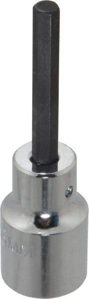 Proto - 1/2" Drive, 6mm Hex Bit Socket - 3-1/4" OAL - Eagle Tool & Supply