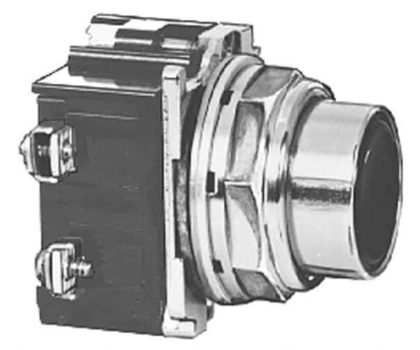 Eaton Cutler-Hammer - Flush Pushbutton Switch Operator - Gray, Round Button, Nonilluminated - Eagle Tool & Supply