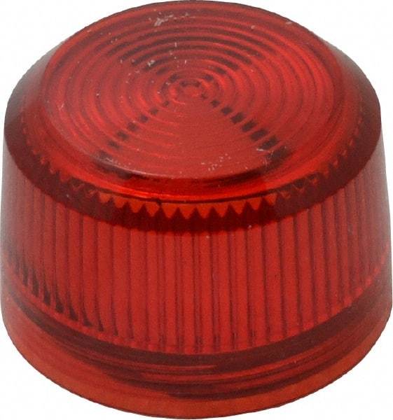 Eaton Cutler-Hammer - Round Pilot and Indicator Light Lens - Red - Eagle Tool & Supply