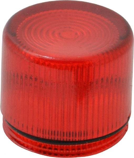 Eaton Cutler-Hammer - Round Pilot and Indicator Light Lens - Red - Eagle Tool & Supply