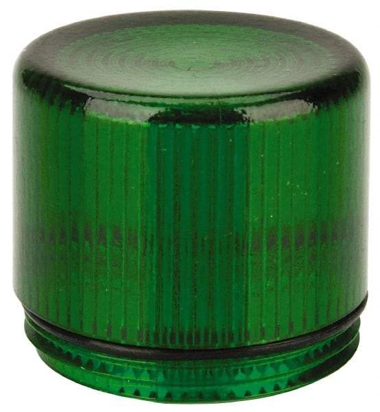 Eaton Cutler-Hammer - Round Pilot and Indicator Light Lens - Green - Eagle Tool & Supply