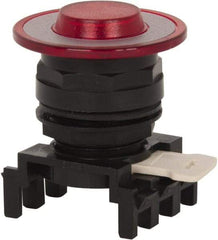 Eaton Cutler-Hammer - Pushbutton Switch Lens - Red, Round Button, Illuminated - Eagle Tool & Supply