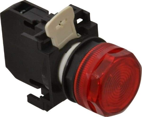 Eaton Cutler-Hammer - 120 VAC/VDC Red Lens Incandescent Indicating Light - Round Lens - Eagle Tool & Supply