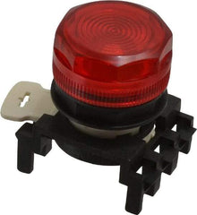 Eaton Cutler-Hammer - Round Pilot and Indicator Light Lens - Red, 25mm Lens Diameter - Eagle Tool & Supply