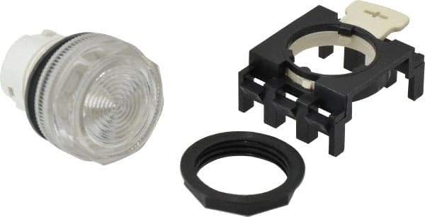 Eaton Cutler-Hammer - Round Pilot and Indicator Light Lens - Clear, 25mm Lens Diameter - Eagle Tool & Supply