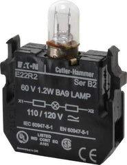 Eaton Cutler-Hammer - 120 VAC/VDC Incandescent Indicating Light - Eagle Tool & Supply