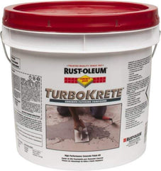 Rust-Oleum - 3.5 Gal Epoxy Patch Kit - Gray, 6.5 Sq Ft Coverage, 100% Solids Epoxy/Aggregate Patching Compound - Eagle Tool & Supply