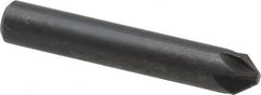 Keo - 1/4" Head Diam, 1/4" Shank Diam, 6 Flute 82° High Speed Steel Countersink - Eagle Tool & Supply