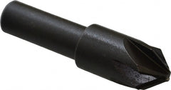 Keo - 1/2" Head Diam, 3/8" Shank Diam, 6 Flute 82° High Speed Steel Countersink - Eagle Tool & Supply