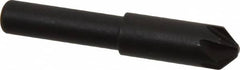 Keo - 5/16" Head Diam, 1/4" Shank Diam, 6 Flute 90° High Speed Steel Countersink - Eagle Tool & Supply
