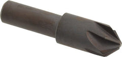 Keo - 1/2" Head Diam, 3/8" Shank Diam, 6 Flute 90° High Speed Steel Countersink - Eagle Tool & Supply