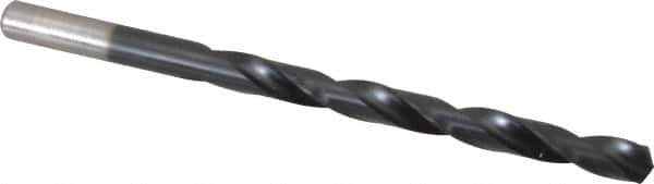 Chicago-Latrobe - Letter D 135° High Speed Steel Jobber Drill - TiAlN Finish, Right Hand Cut, Spiral Flute, Straight Shank, 4" OAL, Split Point - Eagle Tool & Supply