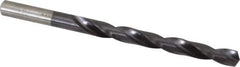 Chicago-Latrobe - Letter K 135° High Speed Steel Jobber Drill - TiAlN Finish, Right Hand Cut, Spiral Flute, Straight Shank, 4-1/4" OAL, Split Point - Eagle Tool & Supply