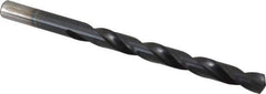 Chicago-Latrobe - Letter P 135° High Speed Steel Jobber Drill - TiAlN Finish, Right Hand Cut, Spiral Flute, Straight Shank, 4-5/8" OAL, Split Point - Eagle Tool & Supply