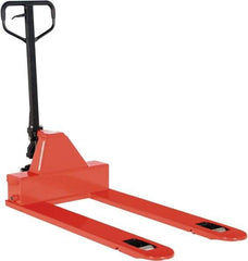 Vestil - 4,000 Lb Capacity, 6" Lift Industrial Pallet Truck - 1.88" Min Lift Height, 48" Fork Length x 7" Fork Width, 27" Overall Width - Eagle Tool & Supply