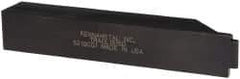 Kennametal - TRAO, Left Hand Cut, 1" Shank Height x 1" Shank Width, Neutral Rake Indexable Turning Toolholder - 6" OAL, RC..152 Insert Compatibility, Series K-Lock - Eagle Tool & Supply