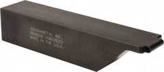 Kennametal - TRAO, Right Hand Cut, 1-1/4" Shank Height x 1-1/4" Shank Width, Neutral Rake Indexable Turning Toolholder - 6" OAL, RC..23 Insert Compatibility, Series K-Lock - Eagle Tool & Supply