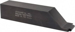 Kennametal - TRAO, Left Hand Cut, 1-1/4" Shank Height x 1-1/4" Shank Width, Neutral Rake Indexable Turning Toolholder - 6" OAL, RC..23 Insert Compatibility, Series K-Lock - Eagle Tool & Supply