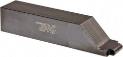 Kennametal - TRAO, Left Hand Cut, 1-1/4" Shank Height x 1-1/4" Shank Width, Neutral Rake Indexable Turning Toolholder - 6" OAL, RC..35 Insert Compatibility, Series K-Lock - Eagle Tool & Supply