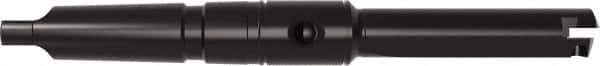 Allied Machine and Engineering - Series H, 4 to 8-1/2" Diam, 6MT Taper Shank, Straight Flute Spade Drill - 15" Max Depth, 19-3/16" Body Length, 25-7/8" OAL, Standard Length, Through Coolant - Eagle Tool & Supply