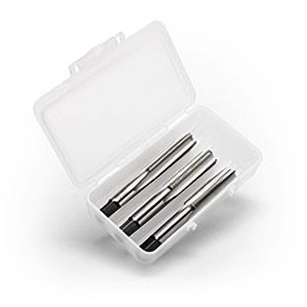 Titan USA - Tap Sets; Thread Size: 3/8-16 ; Number of Flutes: 4 ; Chamfer: Bottoming; Plug; Taper ; Material: High Speed Steel ; Finish/Coating: Uncoated ; Thread Direction: Right Hand - Exact Industrial Supply