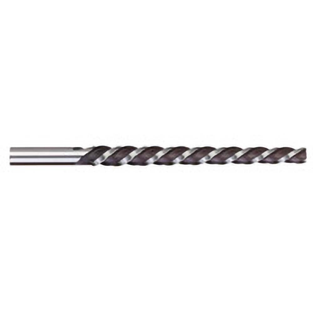 Titan USA - Taper Pin Reamers; Taper Pin Size (Number): #8 (Wire); Small End Diameter (Decimal Inch): 0.3971 ; Reamer Diameter (Decimal Inch): 0.5050 ; Flute Type: Helical ; Shank Type: Straight ; Overall Length (Inch): 7-3/16 - Exact Industrial Supply