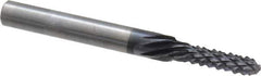 Onsrud - 3/16" Diam, 5/8" LOC, Drill Point End, Solid Carbide Diamond Pattern Router Bit - Right Hand Cut, 2" OAL, 1/4" Shank Diam, Use on Composites - Eagle Tool & Supply