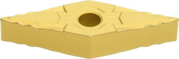 Sumitomo - VNMG331 ELU Grade AC810P Carbide Turning Insert - Al2O3 Finish, 35° Diamond, 3/8" Inscr Circle, 3/16" Thick, 1/64" Corner Radius - Eagle Tool & Supply