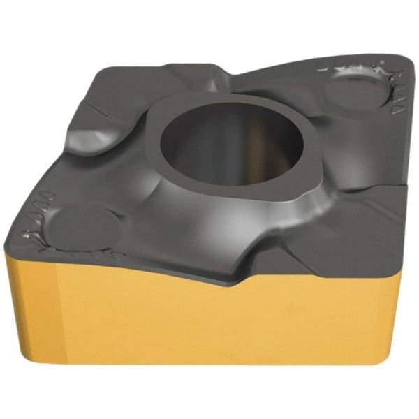 Iscar - CNMM432 HTW Grade IC8150 Carbide Turning Insert - TiCN/Al2O3 Finish, 80° Diamond, 1/2" Inscr Circle, 3/16" Thick, 1/32" Corner Radius - Eagle Tool & Supply