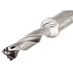 Iscar - 22mm to 22.9mm Diam, 5xD, 110mm Max Depth, 25mm Shank Diam, 200.8mm OAL, Replaceable-Tip Drill - FCP, ICK, ICK-2M, ICM, ICN, ICP, iCP-2M Insert, 22 Seat Size, 91104919 Toolholder, Series SumoCham - Eagle Tool & Supply