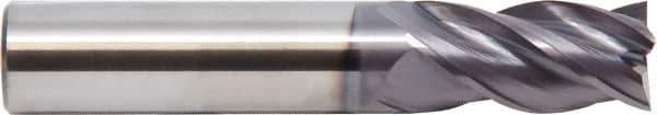 M.A. Ford - 3/4", 4 Flute, Solid Carbide, 0.015" Corner Radius End Mill - 4" OAL, 1-1/2" LOC - Eagle Tool & Supply