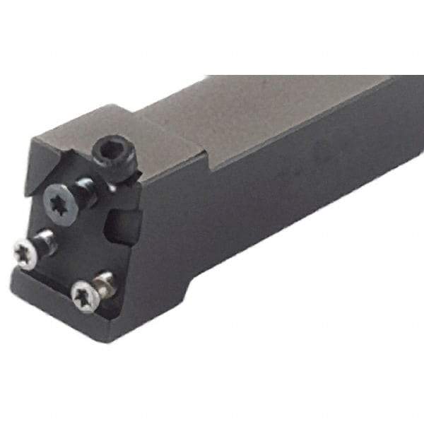 Iscar - MAHP, External, Right Hand, Indexable Grooving Tool Holder - 25mm Shank Height, 25mm Shank Width, 5-1/2" OAL - Eagle Tool & Supply