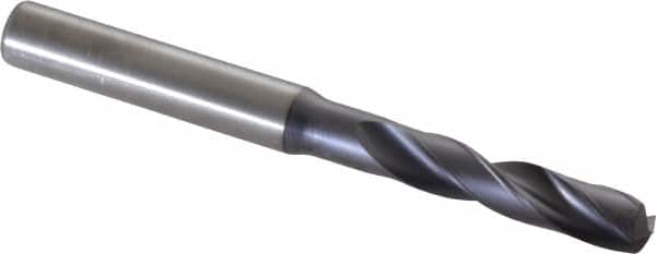 Kennametal - 6.70052mm 140° Spiral Flute Solid Carbide Screw Machine Drill Bit - Eagle Tool & Supply