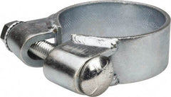 Made in USA - 2.42" ID, Steel Zinc Plated BCE Band Style Clamp - 0.12" Thick, 2-1/4" Hose - Eagle Tool & Supply