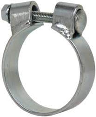 Made in USA - 2.92" ID, Steel Zinc Plated BCE Band Style Clamp - 0.12" Thick, 2-3/4" Hose - Eagle Tool & Supply