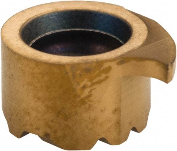 Seco - LCEX080400 FG Grade CP500 Carbide Turning Insert - TiAlN/TiN Finish, 90° Irregular, 0" Corner Radius - Eagle Tool & Supply