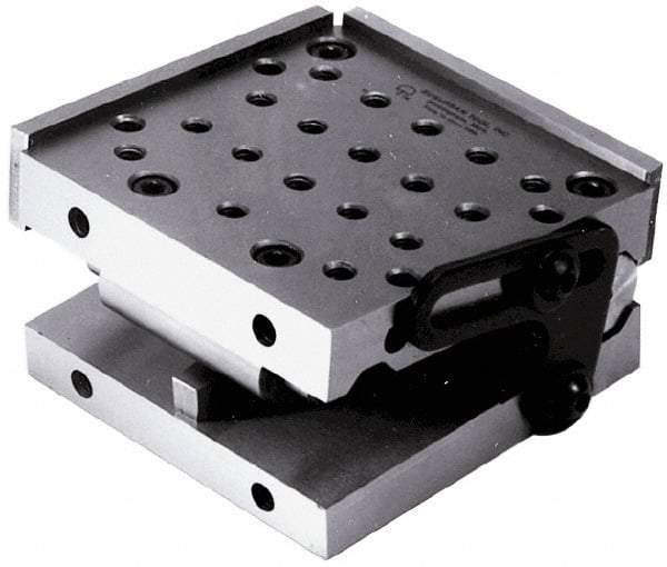 Suburban Tool - 12" Long x 18" Wide x 3-3/8" High, Precision Steel Sine Plate - Square to within 0.0004", 0.0003" Tolerance, 3/8-16 Hole - Eagle Tool & Supply