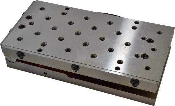 Suburban Tool - 12" Long x 6" Wide x 2-5/8" High, Precision Steel Sine Plate - Square to within 0.0003", 0.0002" Tolerance, 3/8-16 Hole - Eagle Tool & Supply