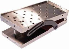 Suburban Tool - 18" Long x 6" Wide x 3-3/8" High, Precision Steel Sine Plate - Square to within 0.0004", 0.0003" Tolerance, 3/8-16 Hole - Eagle Tool & Supply