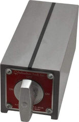 Suburban Tool - Standard Pole Rectangular Permanent Magnetic Block Chuck - 5" Long x 2" Wide x 2" High, Alnico - Eagle Tool & Supply