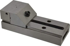 Suburban Tool - 3" Jaw Width, 4-3/4" Jaw Opening Capacity, 1-5/16" Jaw Height, Toolmaker's Vise - Flat Jaw, 0.0002" Parallelism, 0.0002" Squareness, 7-1/2" OAL x 3" OAW x 2-5/8" OAH - Eagle Tool & Supply