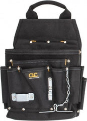 CLC - 12 Pocket Electrician's Holster - Nylon, Black - Eagle Tool & Supply