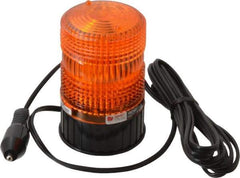 Federal Signal Emergency - 2.2 Joules, 65 to 75 FPM, Magnetic Mount Emergency Strobe Light Assembly - Powered by 12 to 48 Volts, Amber - Eagle Tool & Supply