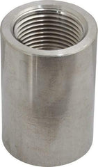 Merit Brass - 3/4" Grade 304/304L Stainless Steel Pipe Coupling - FNPT x FNPT End Connections, 3,000 psi - Eagle Tool & Supply