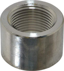 Merit Brass - 1" Grade 304/304L Stainless Steel Pipe Half Coupling - FNPT End Connections, 3,000 psi - Eagle Tool & Supply