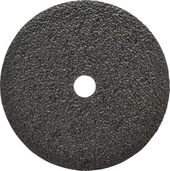3M - 7" Diam 7/8" Hole 24 Grit Fiber Disc - Very Coarse Grade, Zirconia Alumina, 8,600 Max RPM, Series 501C - Eagle Tool & Supply