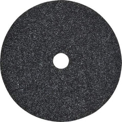 3M - 7" Diam 7/8" Hole 36 Grit Fiber Disc - Very Coarse Grade, Zirconia Alumina, 8,600 Max RPM, Series 501C - Eagle Tool & Supply